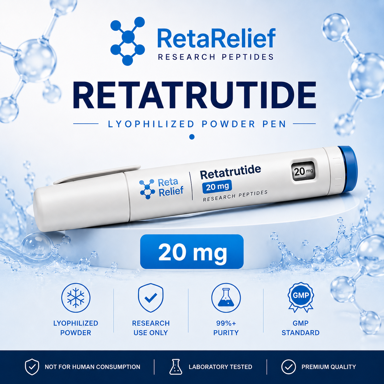 Retatrutide - 20mg (Disposable Pen)
