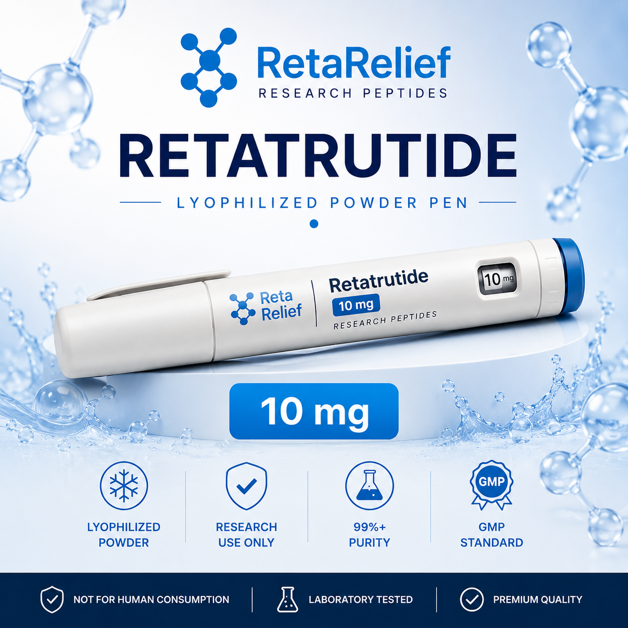 Retatrutide - 10mg (Disposable Pen)